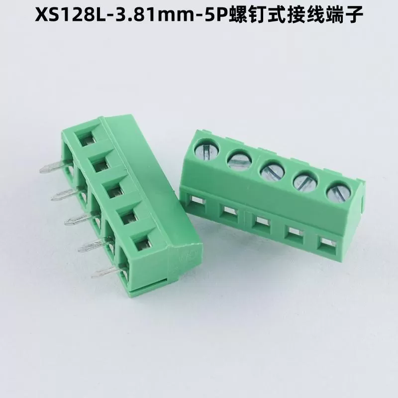 XS-128L-3.81mm screw type terminal block