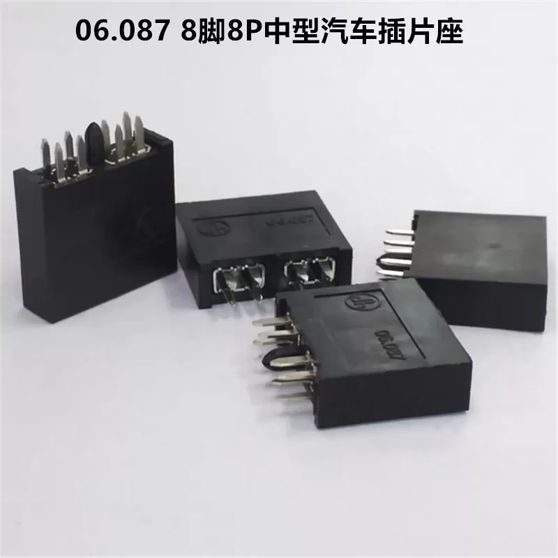 06.087 8-pin 8P medium-sized car plug socket
